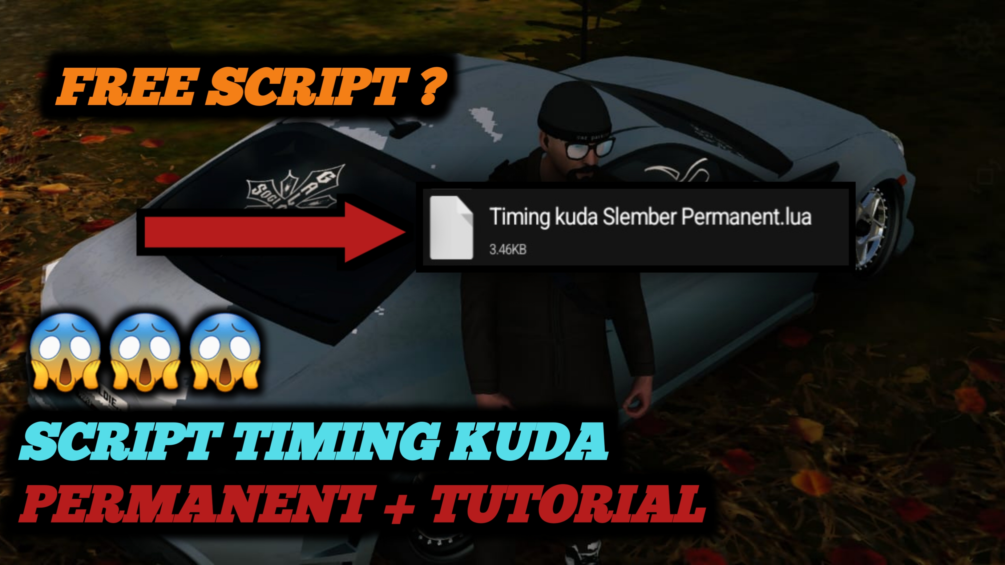 Script Timing Kuda Permanent + Tutorial